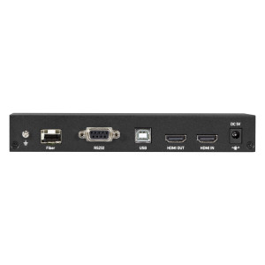 Black Box KVXLCHF-100-SFP-BUN1 KVM Extender Kit Bundle, 4K, HDMI, USB 2.0, Serial, Audio, Local Video